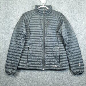 LL Bean Down Puffer Jacket Women XS 850 Ultralight Downtek Black